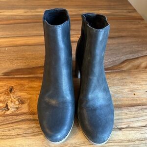 Toms Black Ankle Booties